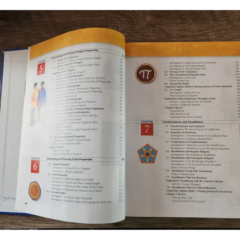 Discovering Geometry An Investigative Approach Michael Serra Hardcover Textbook